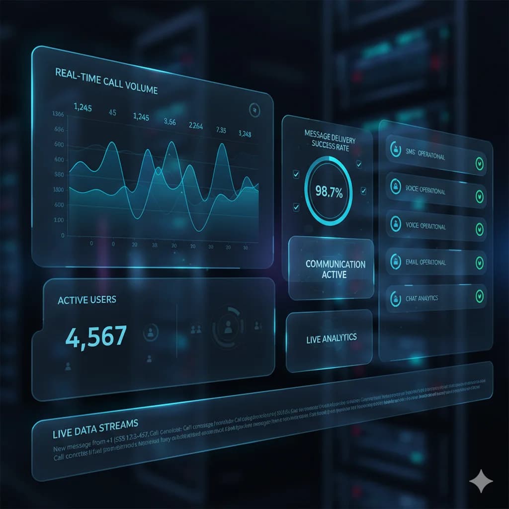 CPaaS Communication Dashboard