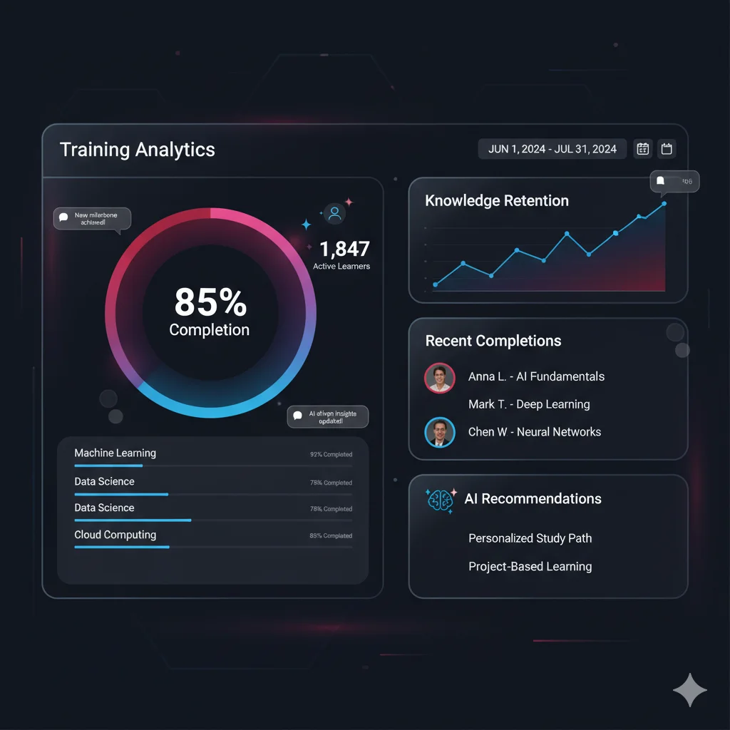 AI-Powered Training Analytics Dashboard