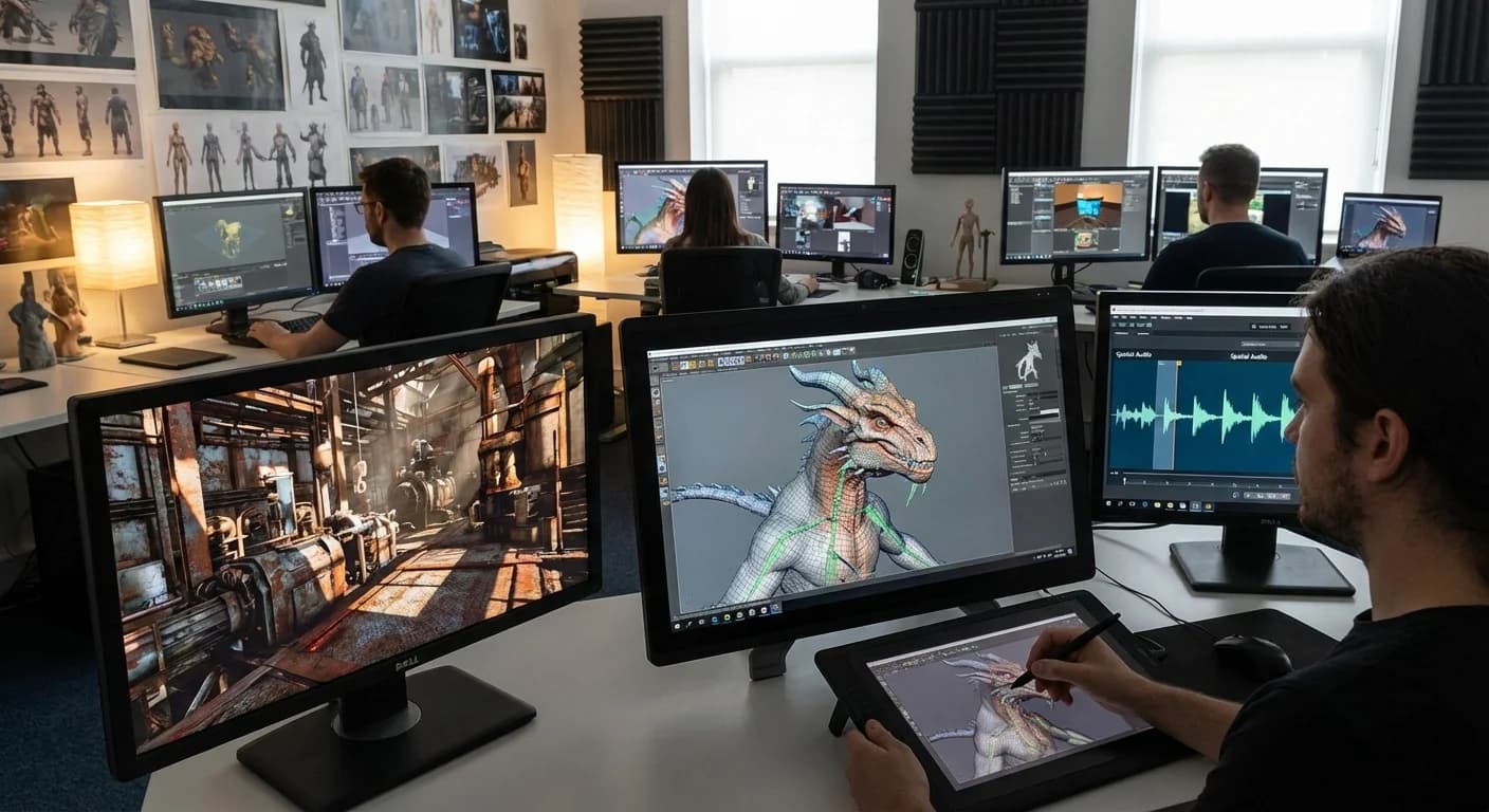 3D Environment & Asset Creation
