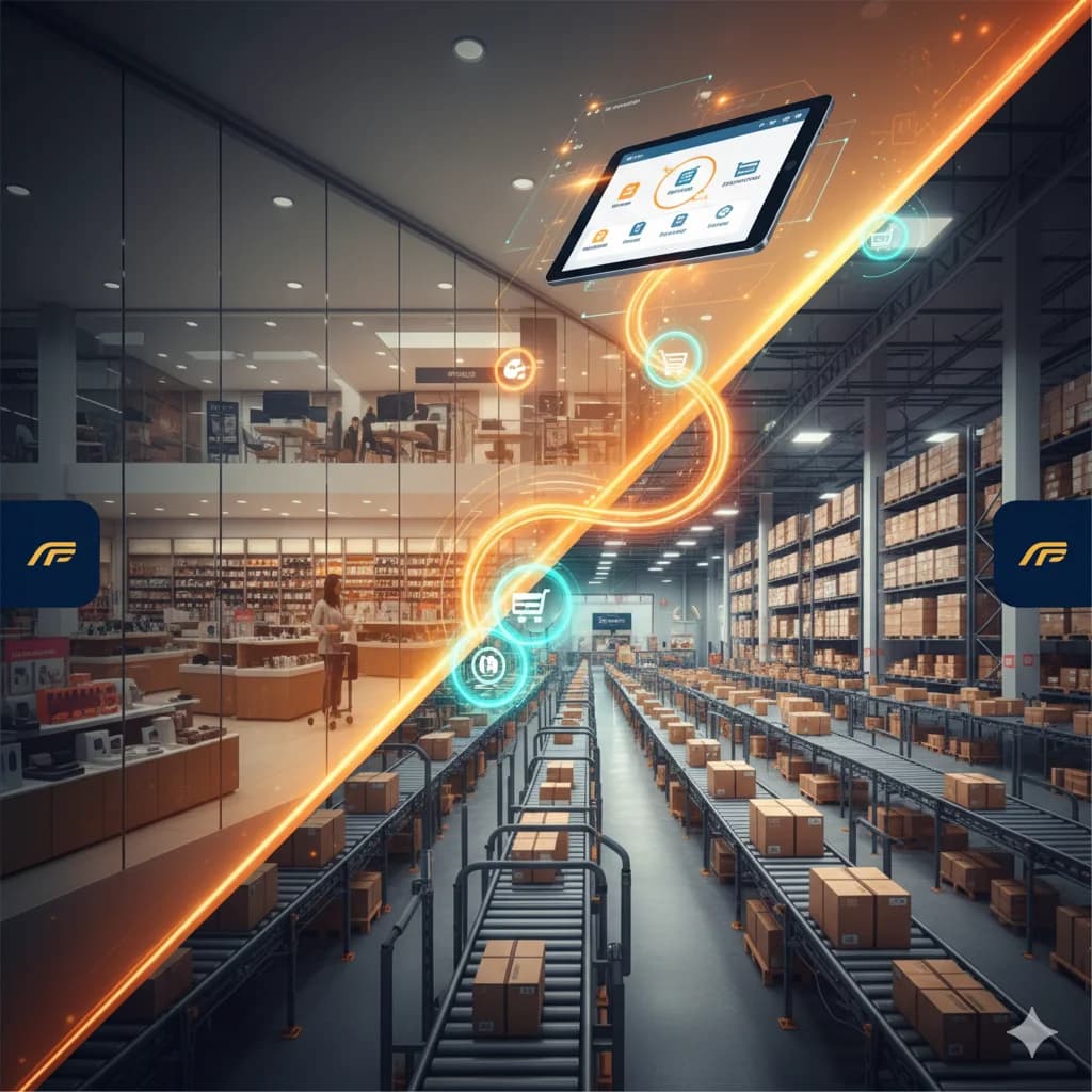 Retail — Unified Commerce & Supply Chain Visibility industry background