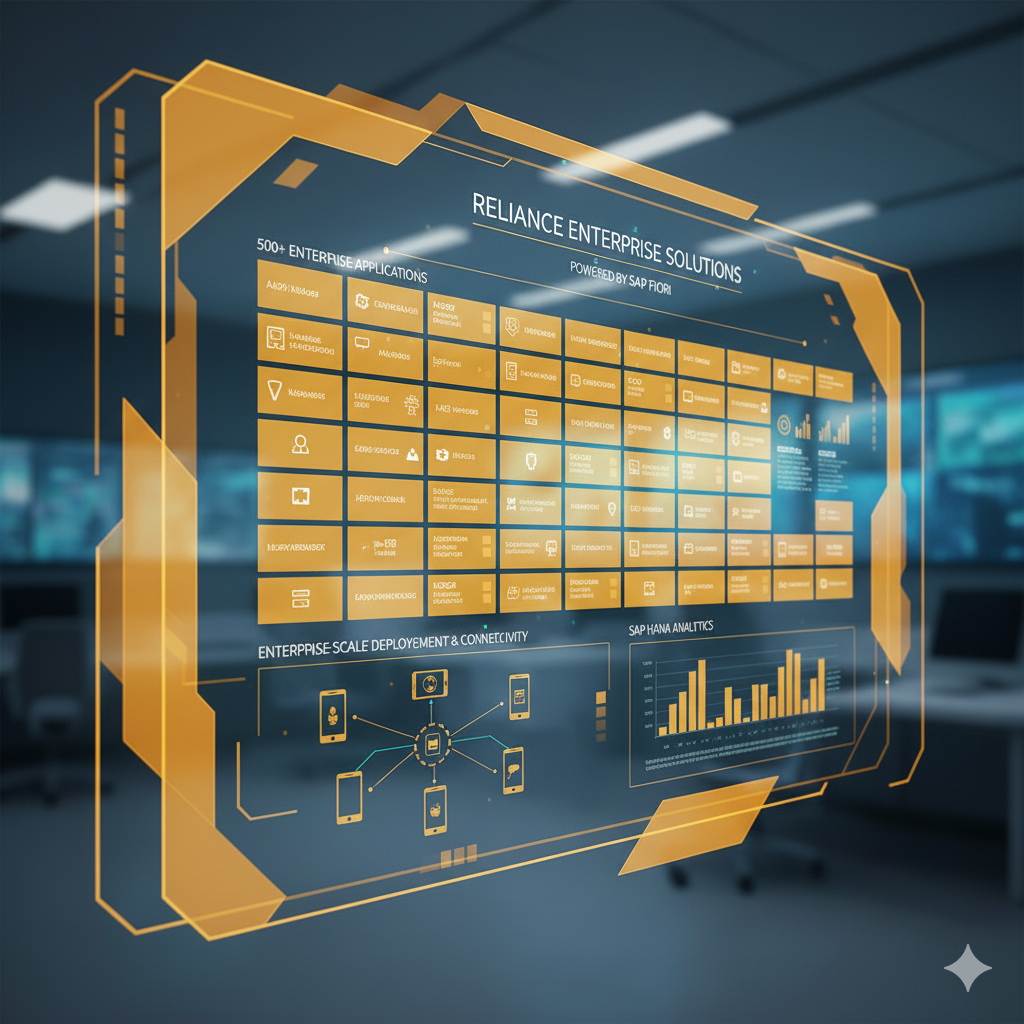 Reliance Industries: SAP Fiori Transformation (500+ Apps)