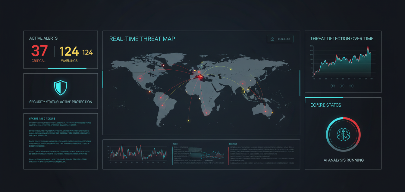 AI-Powered Security Operations Dashboard