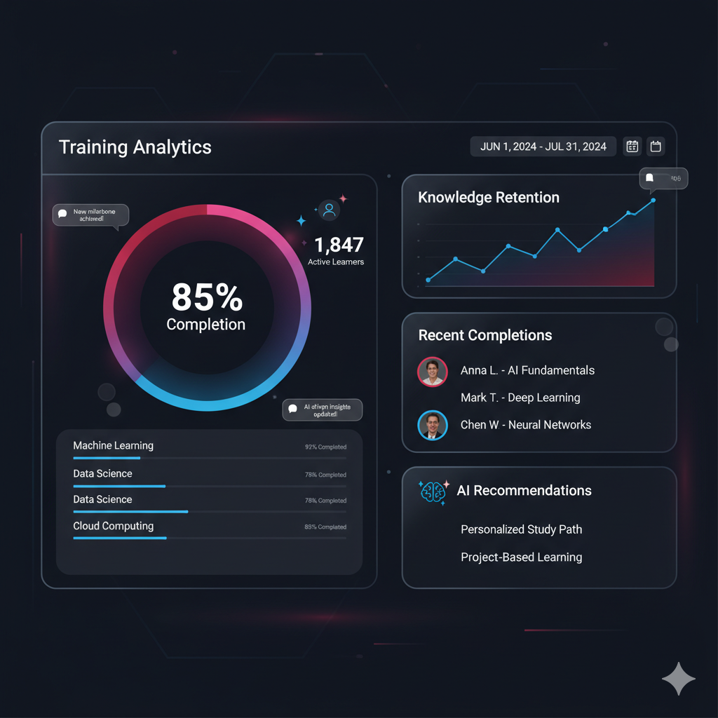 AI-Powered Training Analytics Dashboard