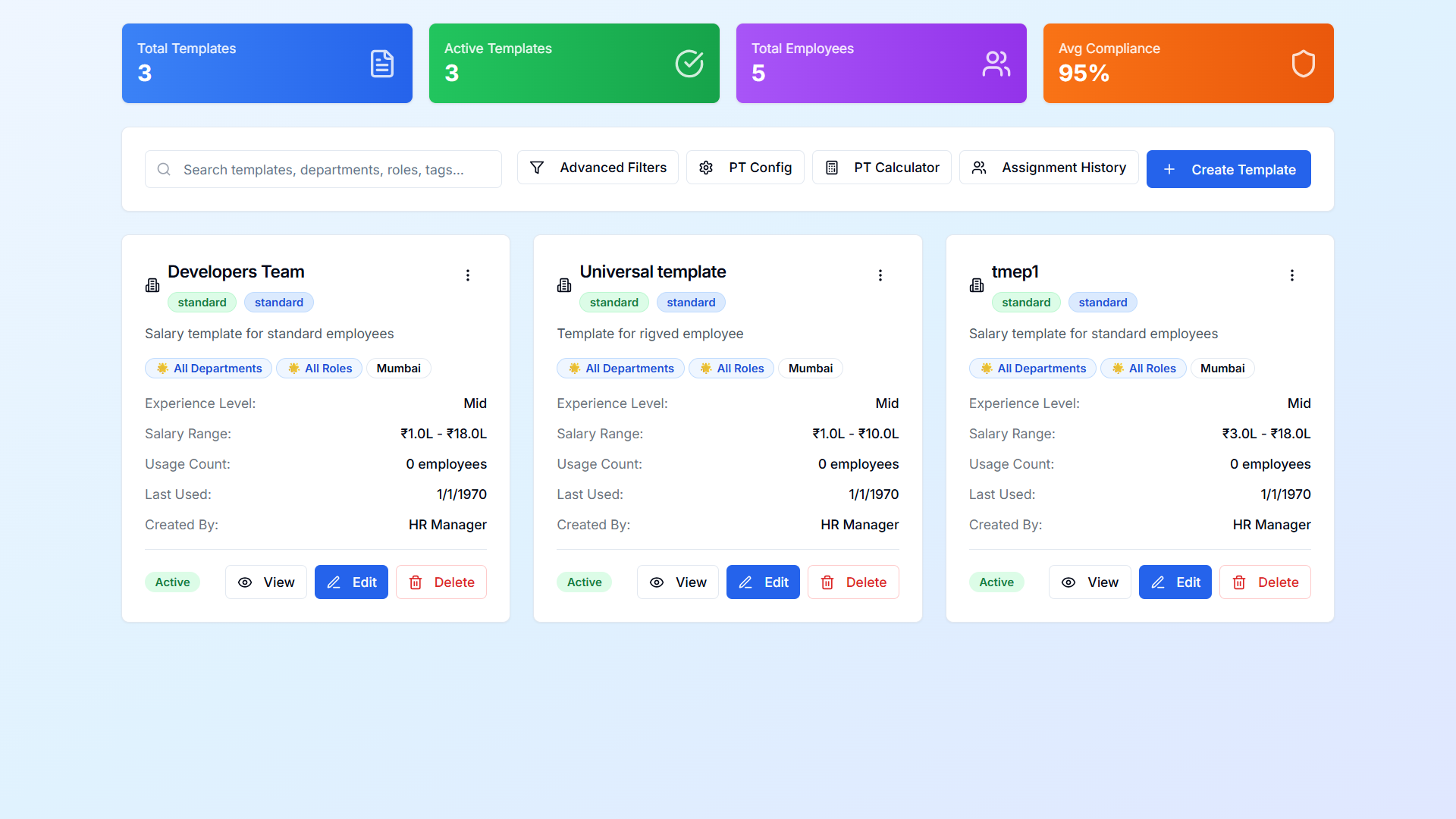 Advanced Payroll Processing